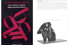 Catalogo mostra Arte e bellezza in fabbrica- La Galleria di Wella- '96